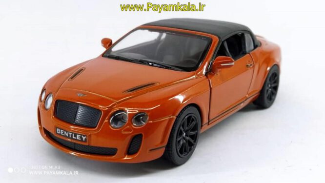 ماشین اسباب بازی بنتلی (BENTLEY CONTINENTAL 1/32 BY KINSMART)