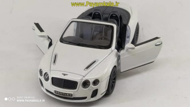 ماشین اسباب بازی بنتلی (BENTLEY CONTINENTAL 1/32 BY KINSMART)