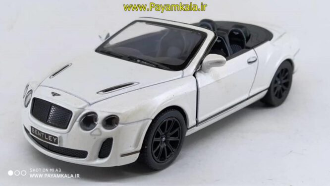 ماشین اسباب بازی بنتلی (BENTLEY CONTINENTAL 1/32 BY KINSMART)