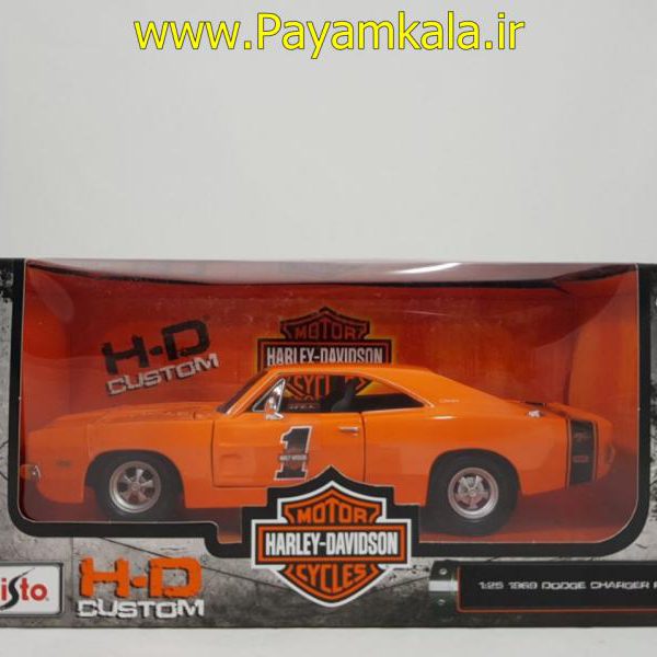 ماکت فلزی دوج چارجر(1:25)(DODGE CHARGER R/T 1969 BY MAISTO)