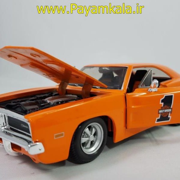 ماکت فلزی دوج چارجر(1:25)(DODGE CHARGER R/T 1969 BY MAISTO)