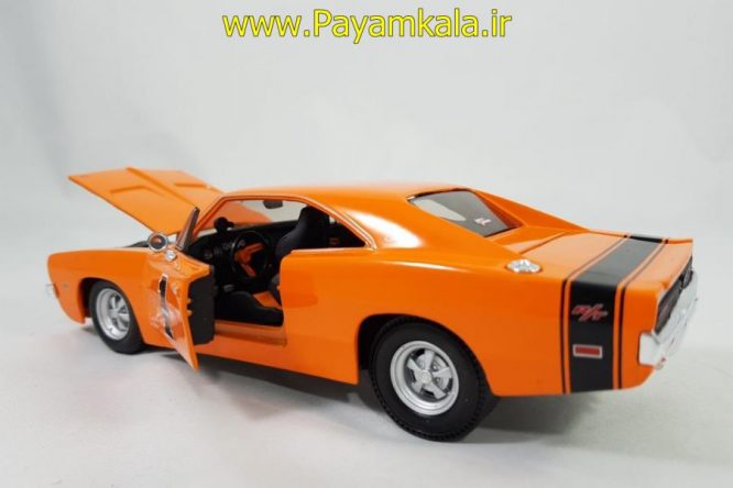 ماکت فلزی دوج چارجر(1:25)(DODGE CHARGER R/T 1969 BY MAISTO)