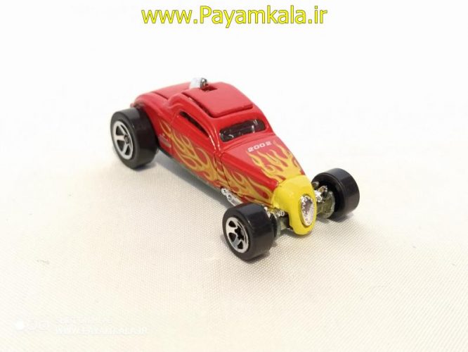 ماکت مینیاتوری ماشین مسابقه ای(FAST BY HOTWHEELS)قرمز