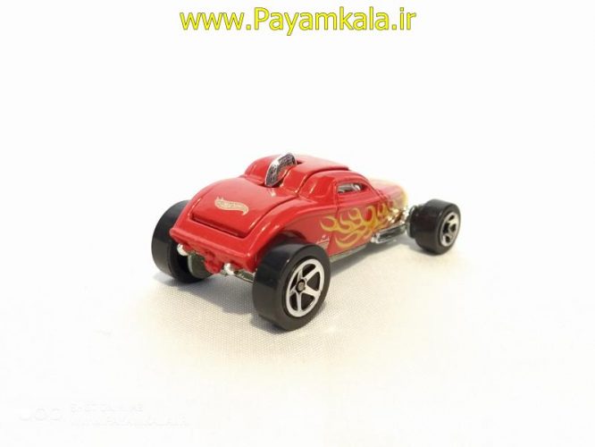 ماکت مینیاتوری ماشین مسابقه ای(FAST BY HOTWHEELS)قرمز