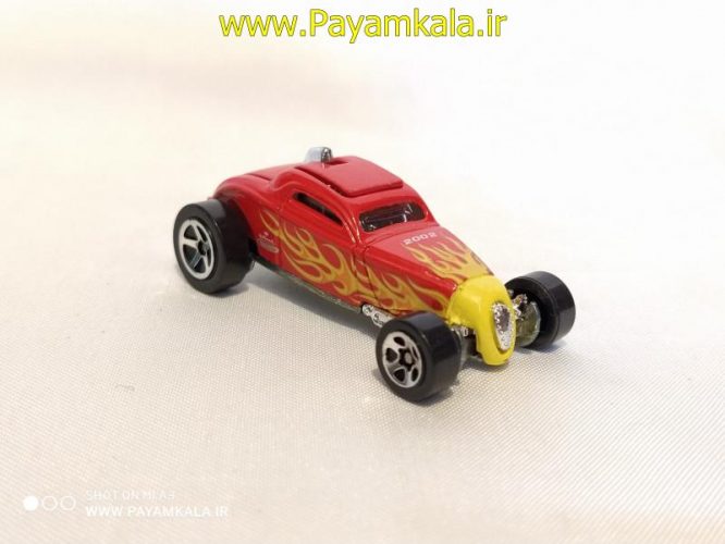 ماکت مینیاتوری ماشین مسابقه ای(FAST BY HOTWHEELS)قرمز