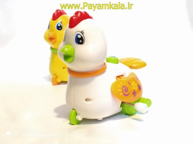 اسباب بازی جوجه کوکی - موزیکال سفید(HONZHI TOYS) طرح 01