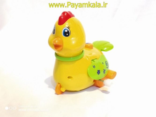 اسباب بازی جوجه کوکی - موزیکال زرد(HONZHI TOYS) طرح 02