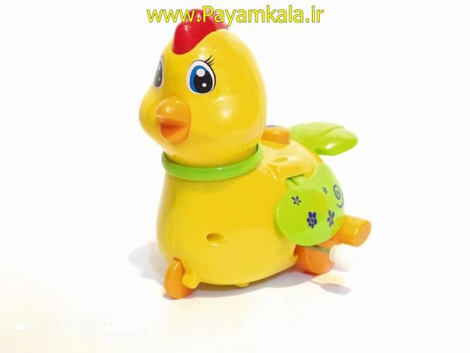 اسباب بازی جوجه کوکی - موزیکال زرد(HONZHI TOYS) طرح 02