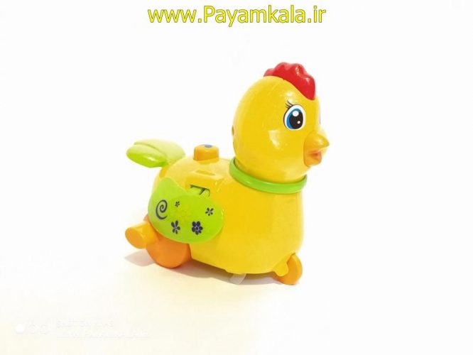 اسباب بازی جوجه کوکی - موزیکال زرد(HONZHI TOYS) طرح 02