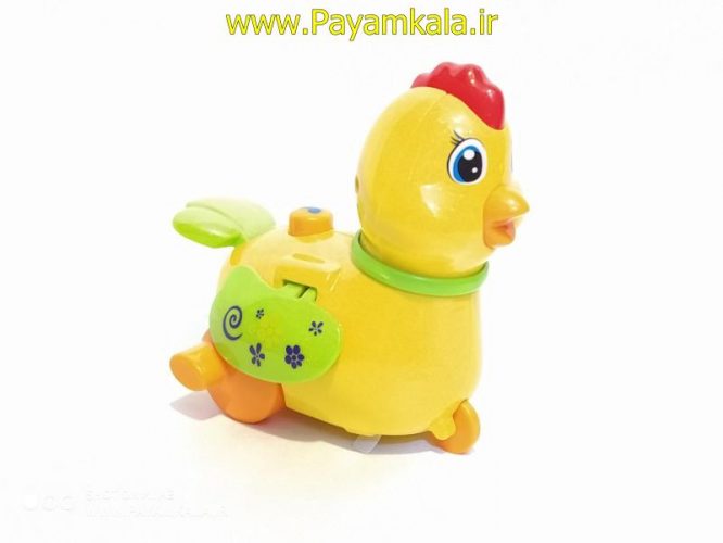 اسباب بازی جوجه کوکی - موزیکال زرد(HONZHI TOYS) طرح 02