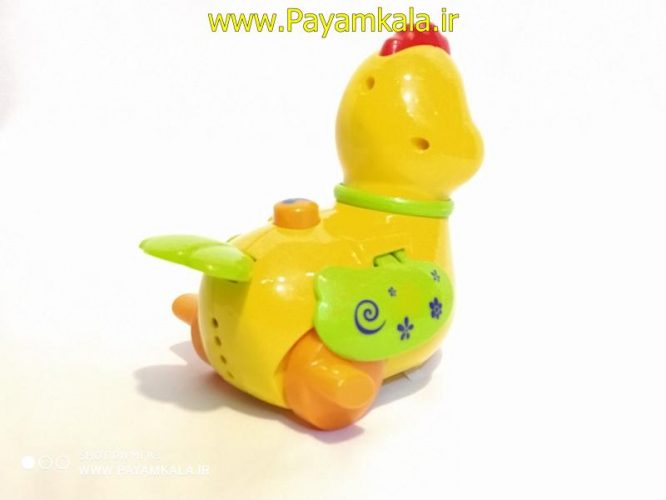 اسباب بازی جوجه کوکی - موزیکال زرد(HONZHI TOYS) طرح 02