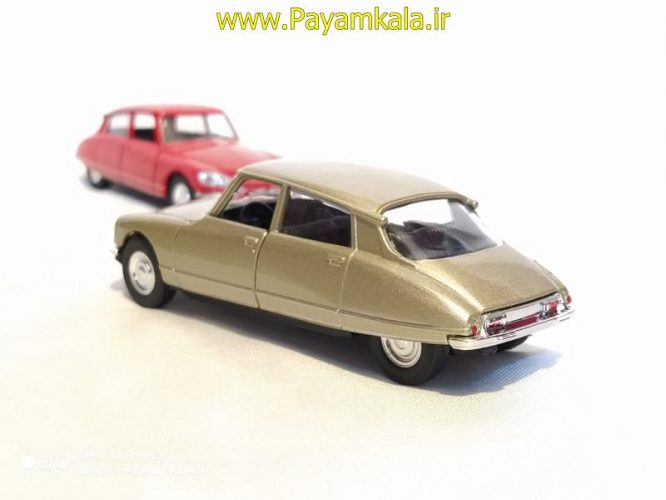 ماشین فلزی سیتروئن(CITROEN 1973 DS23 BY WELLY)بژ