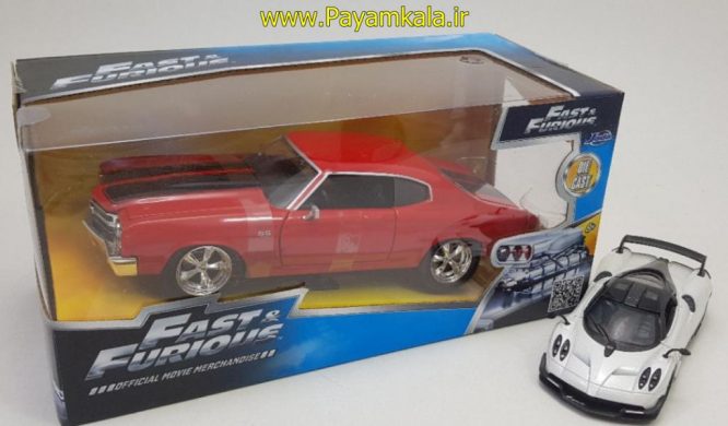 ماکت فلزی شورلت(1:24)( Chevrolet SS 1970 BY JADA )قرمز