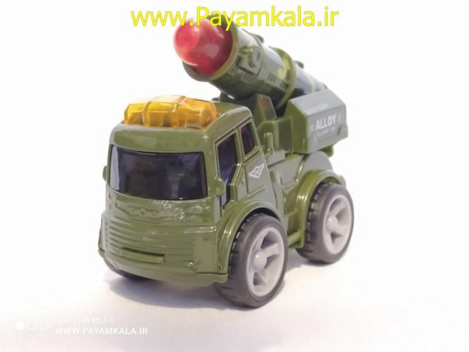 ماشین اسباب بازی کامیون ارتشی کوچک(HEXIN)طرح 03