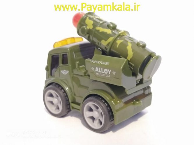 ماشین اسباب بازی کامیون ارتشی کوچک(HEXIN)طرح 03