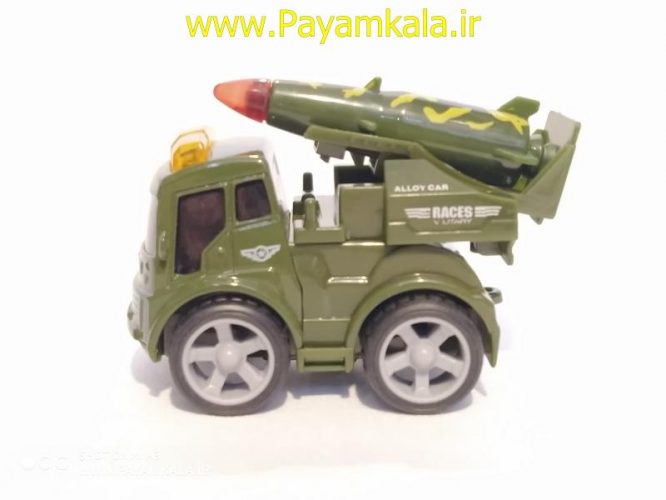 ماشین اسباب بازی کامیون ارتشی کوچک(HEXIN)طرح 02