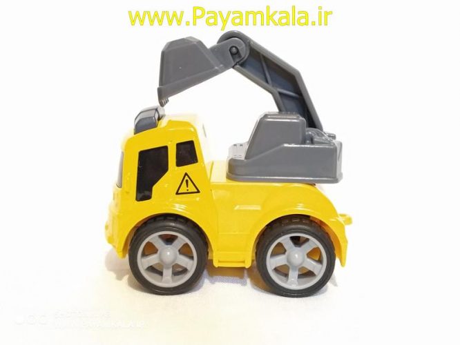 ماشین اسباب بازی کامیون راهسازی کوچک(HEXIN)طرح02