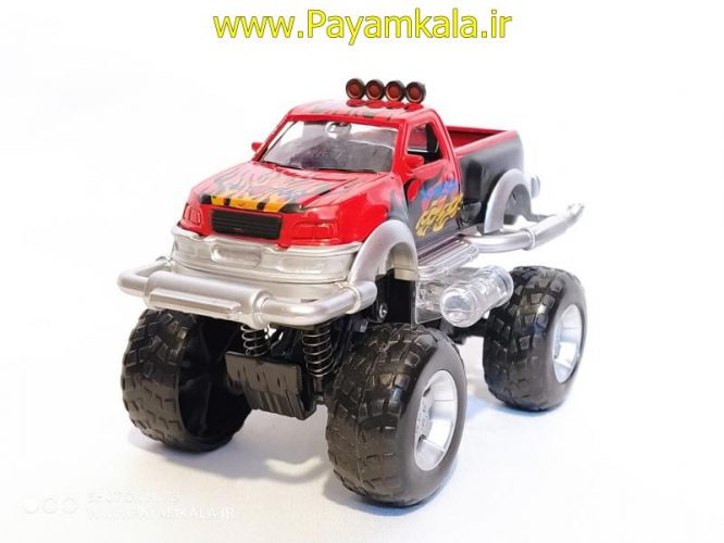 ماشین اسباب بازی وانت چرخ درشت(KINGS TOY-8854)قرمز