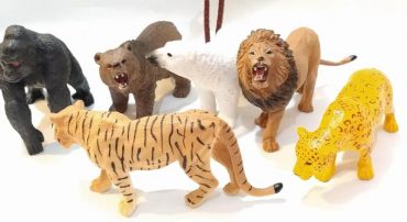 بسته کیسه ی 7 عددی حیوانات مارک ( ANIMAL KINGDOM) طرح 2