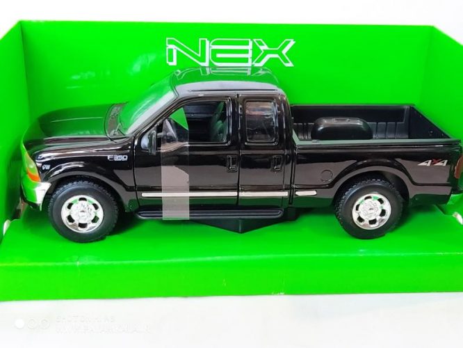 ماکت وانت فورد 1:24 (FORD F-350)مشکی WELLY