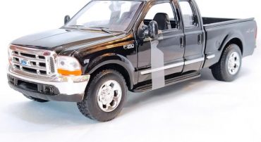 ماکت وانت فورد 1:24 (FORD F-350)مشکی WELLY