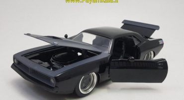 ماکت فلزی 1:24 پلیموت باراکودا (PLYMOUTH BARRACUDA 1973 BY JADA)مشکی