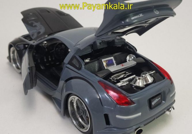 ماکت فلزی 1:24 نیسان (NISSAN 2003 Z BY JADA)