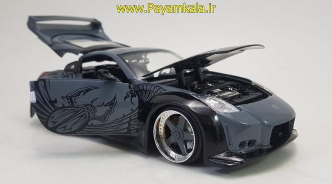 ماکت فلزی 1:24 نیسان (NISSAN 2003 Z BY JADA)