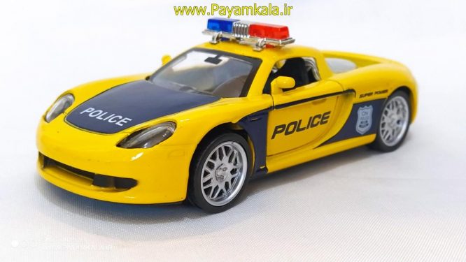 Porsche Police Toy Car (3320YT) Yellow