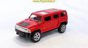 ماکت مینیاتوری هامر (HUMMER H3 BY WELLY )(52020-3CG) قرمز