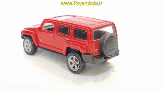 ماکت مینیاتوری هامر (HUMMER H3 BY WELLY )(52020-3CG) قرمز