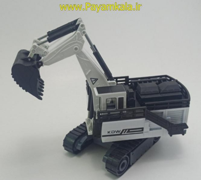 ماکت شاول (FRONT SHOVEL EXCAVATOR BY KDW 1:87) سفید