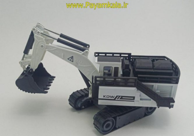 ماکت شاول (FRONT SHOVEL EXCAVATOR BY KDW 1:87) سفید