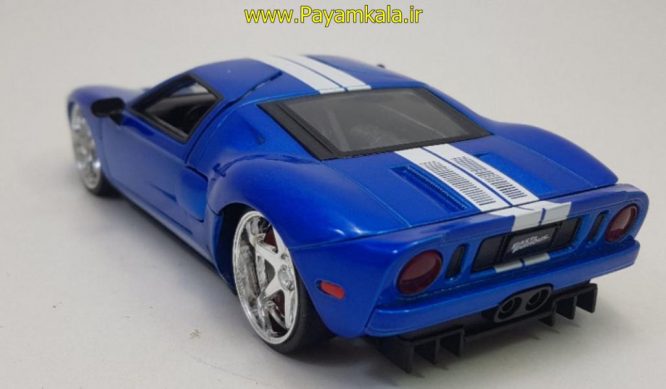 ماکت فلزی 1:24 فورد (FORD GT-2005 BY JADA) آبی