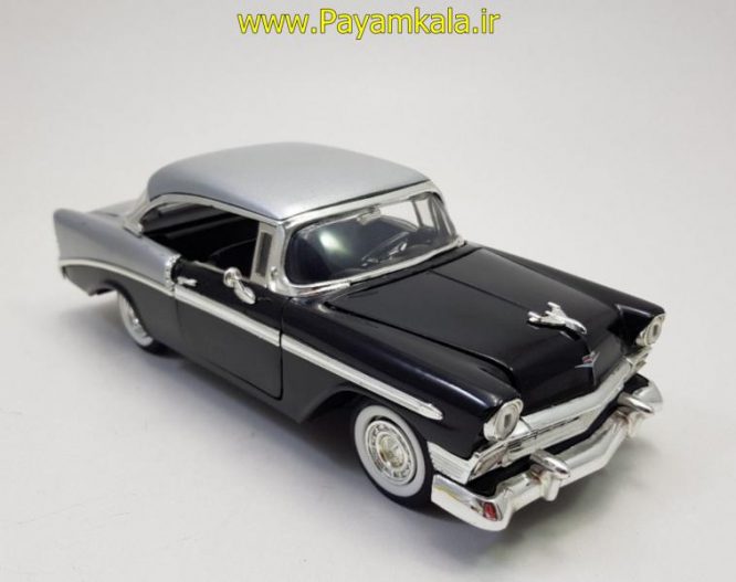 ماکت فلزی 1:24 شورلت (1956 CHEVY BEL AIR BY JADA) مشکی