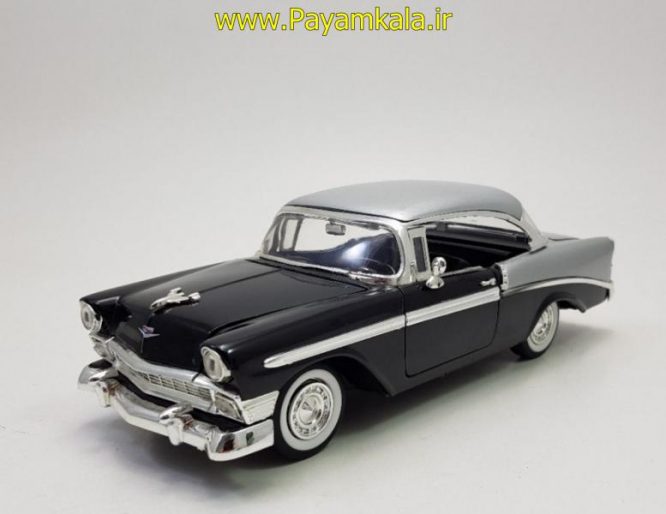 ماکت فلزی 1:24 شورلت (1956 CHEVY BEL AIR BY JADA) مشکی