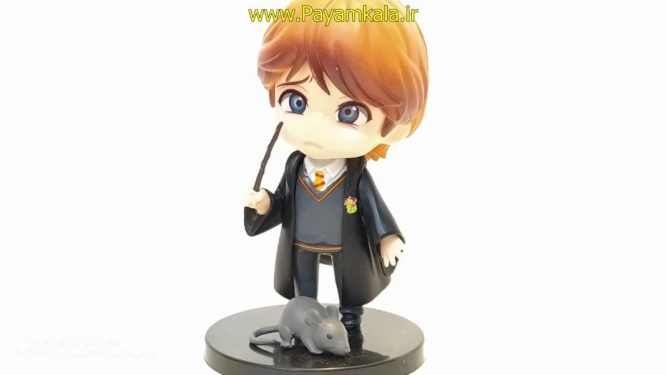 فیگور شخصیت داستانی رون ویزلی (Ron Weasley) با چوب جادویی