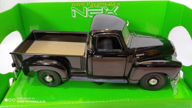 ماکت وانت شورلت 1:24 (CHEVROLET 3100 BY WELLY) مشکی