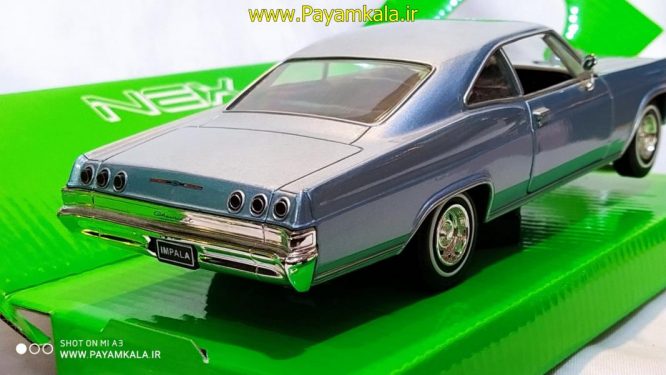 ماکت شورلت ایمپالا 1:24 (CHEVROLET IMPALA BY WELLY) نقره ای