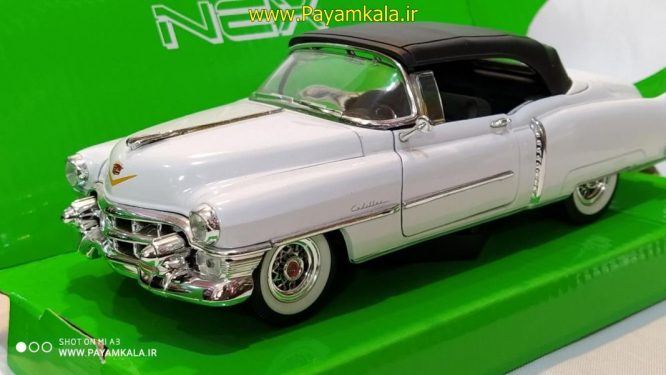 ماکت کادیلاک الدورادو 1:24 (CADILLAC ELDORADO BY WELLY) سفید