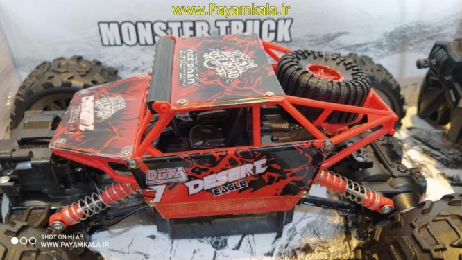 ماشین کنترلی آفرود (MONSTER TRUCK-629) قرمز