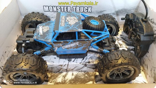 ماشین کنترلی آفرود (MONSTER TRUCK-629) آبی