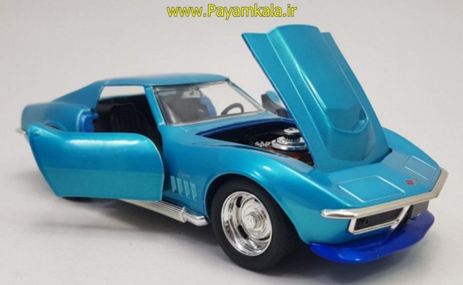 ماکت کروت استینگ ری 1969 ( CORVETTE STINGRAY BY JADA )