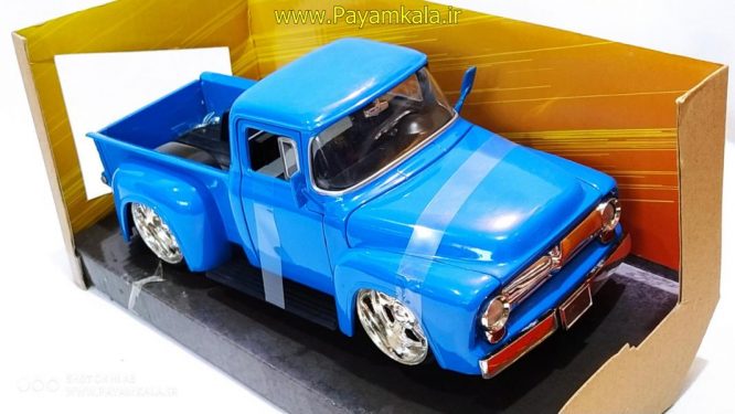 ماکت وانت فورد پیکاپ 100 (Ford pickup BY JADA) (1:24) آبی