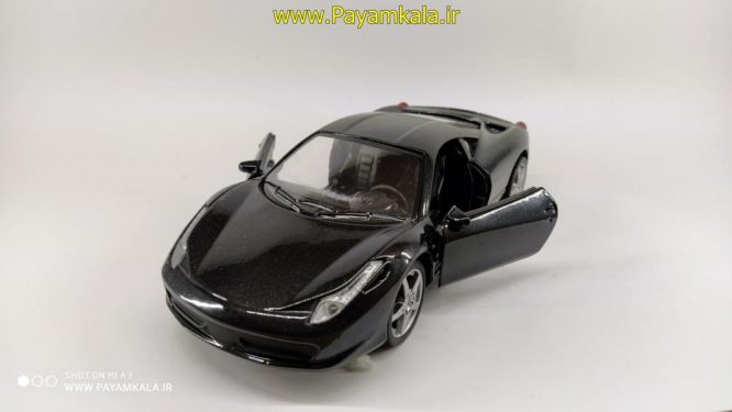 ماکت فلزی فراری 1:24 (DIECAST METAL) مشکی