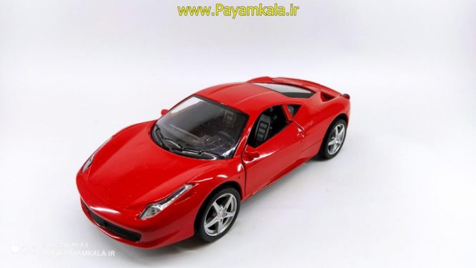 ماکت فلزی فراری 1:24 (DIECAST METAL) قرمز