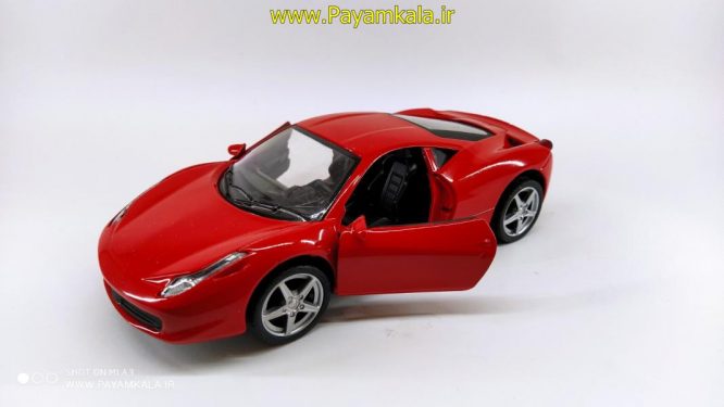 ماکت فلزی فراری 1:24 (DIECAST METAL) قرمز