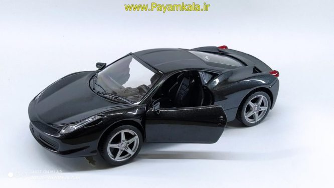 ماکت فلزی فراری 1:24 (DIECAST METAL) مشکی