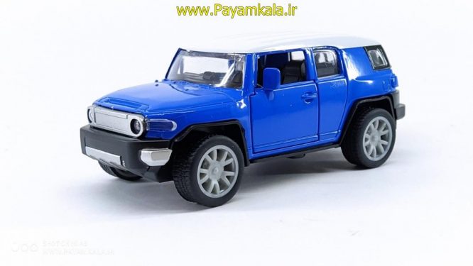 ماشین اسباب بازی (1101-TOYOTA FJ CRUISER BY TIAN DU) آبی