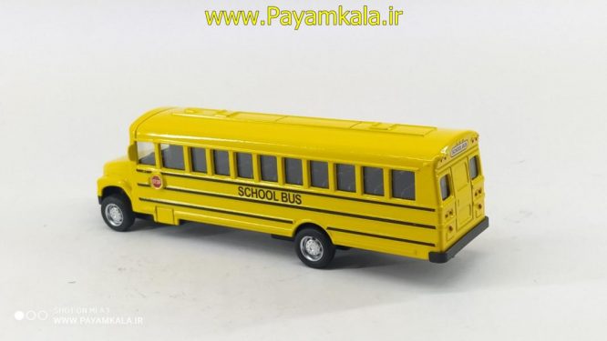 اسباب بازی ماشین اتوبوس مدرسه (TN-1150) زرد